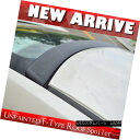 エアロパーツ Unpainted 13-15 For Honda Accord 9th F-Style 2DR Coupe Window Rear Roof S...