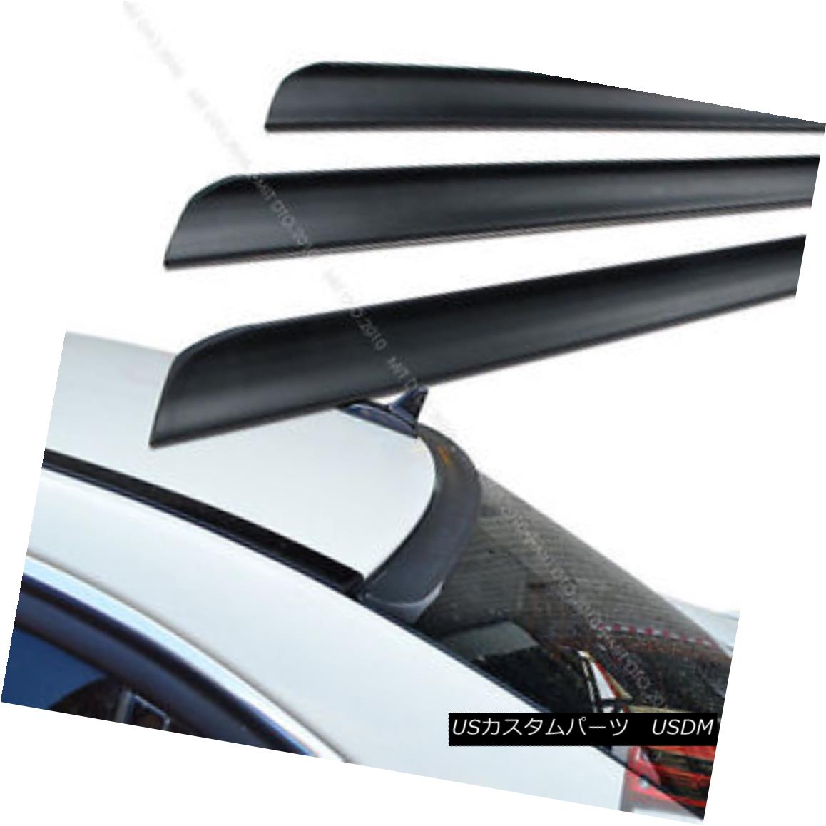 ѡ Unpainted AUDI A6 C7 Rear Roof Window Spoiler Wing 4DR Sedan 2011-2014 PUF ̤AUDI A6 C7ꥢɡեɥݥ顼4DR2011-2014 PUF