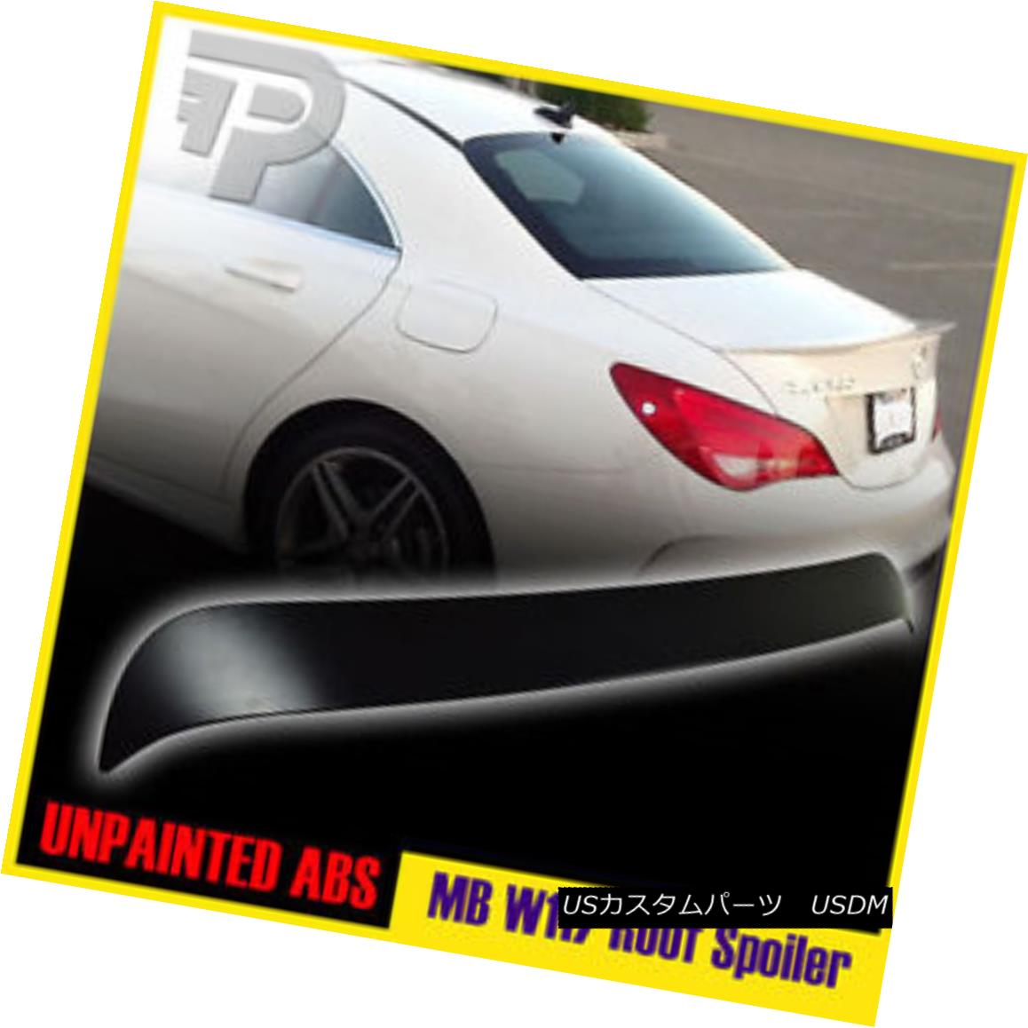 ѡ MERCEDES BENZ W117 C117 4D TRUNK ROOF SPOILER CLA180 CLA45 CLA200 2014-2016 륻ǥ٥W117 C117 4D TRUNK롼եݥ顼CLA180 CLA45 CLA200 2014-2016