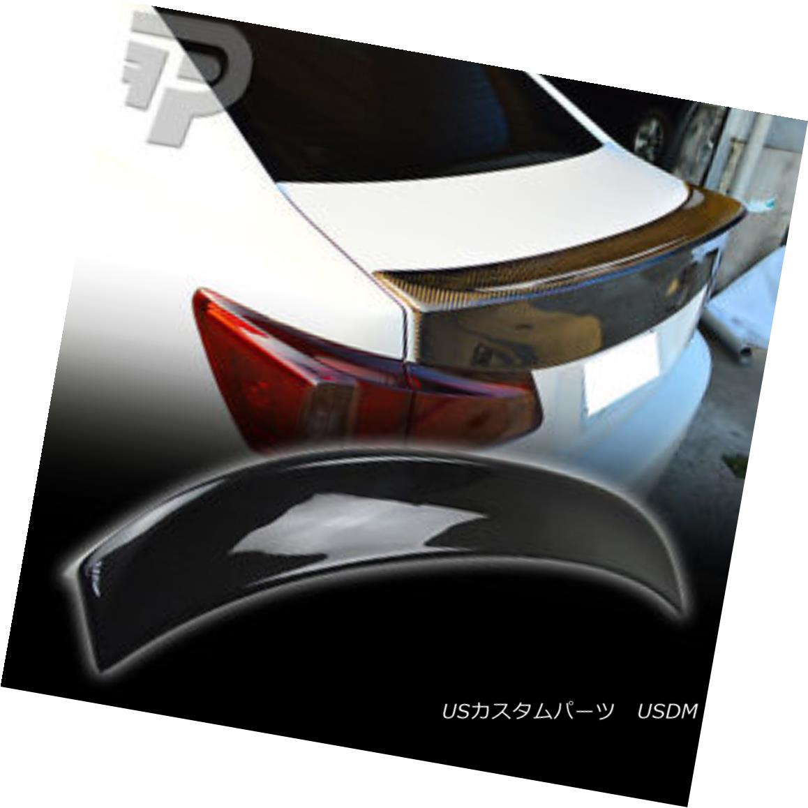 エアロパーツ CARBON FIBER For LEXUS IS250 IS350 SEDAN 4DR W TYPE BOOT TRUNK SPOILER▼ LEXUS IS250 IS350 SEDAN 4DR W TYPE BOOT TRUNK SPOILERのための炭素繊維？