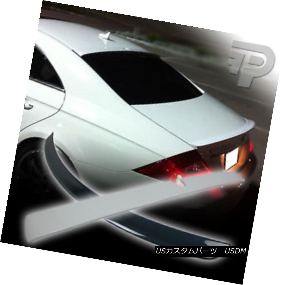 エアロパーツ PAINTED Mercedes BENZ CLS W219 L ROOF WING &amp; A TYPE BOOT TRUNK SPOILER 04-06 ペイントされたメルセデスベンツCLS W219 L ROOF WING＆amp; TYPE BOOT TRUNK SPOILER 04-06