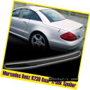 エアロパーツ Benz SL Class R230 2D Cabrolet V Style Rear Trunk Wing Spoiler 2011 Unpai...