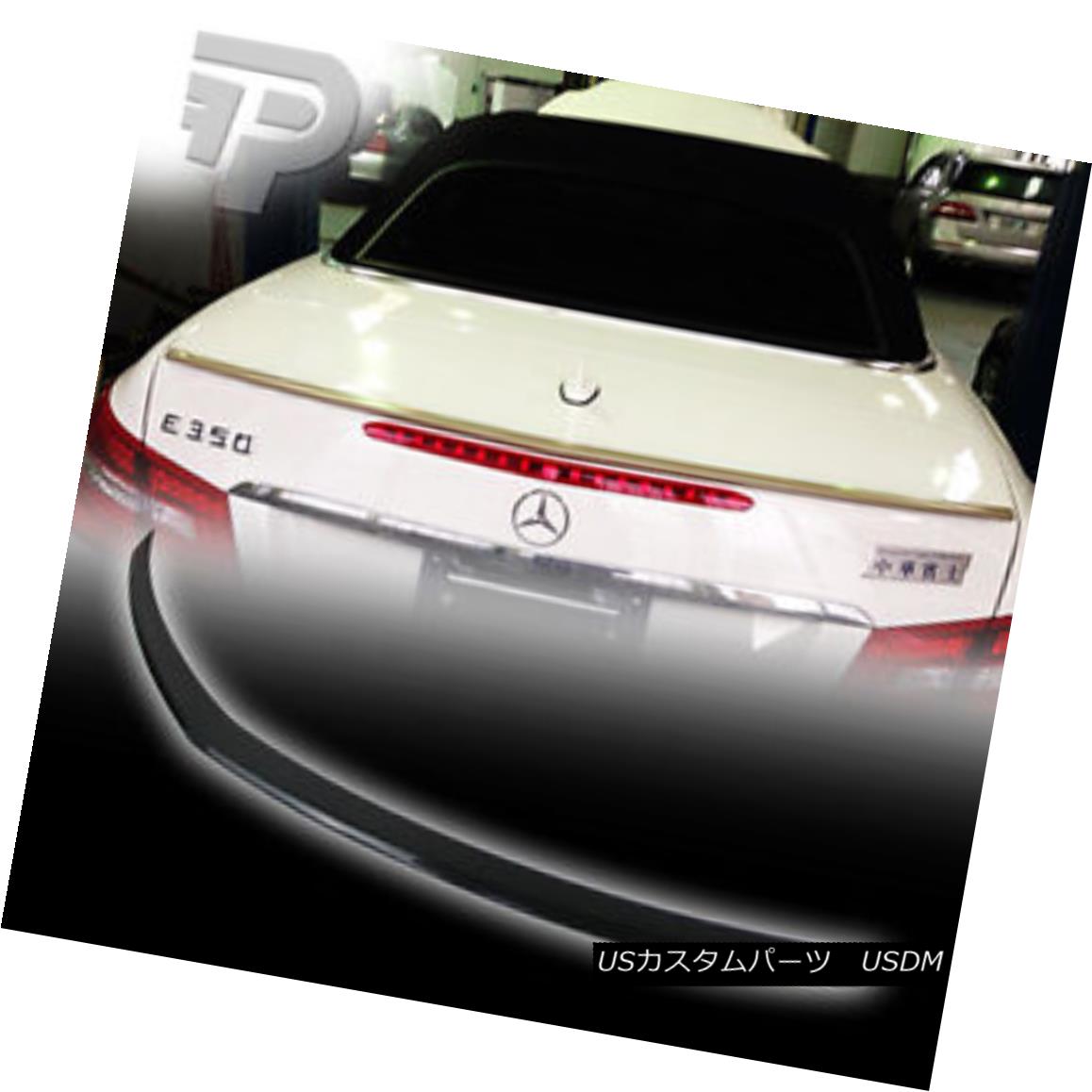 エアロパーツ PAINTED Mercedes BENZ C207 COUPE A TYPE TRUNK SPOILER REAR BOOT 197 BLACK ▼ ペイントされたメルセデスベンツC207カップリングAタイプのトランクスポイラーリアブーツ197ブラック？