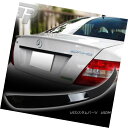 エアロパーツ PAINTED Mercedes BENZ W204 A TYPE WING BOOT TRUNK SPOILER 197 BLACK ▼ 塗装さ...