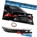 エアロパーツ FITs 14-16 Lexus IS250 IS300 IS350 F SPORT Unpainted ABS Trunk Spoiler FITs 14-16レクサスIS250 IS300 IS350 Fスポーツ未塗装ABSトランク・スポイラー