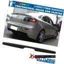 エアロパーツ Fit 04-09 Mazda 3 Sedan Flush Mount OE Factory Trunk Spoiler - OEM Painte...