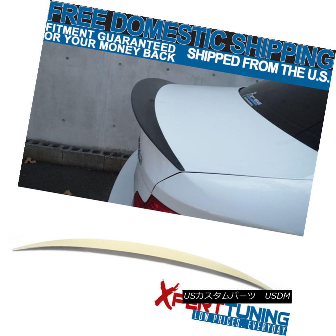 エアロパーツ 07-13 BMW 1- Series E82 2Dr Performance Style Unpainted ABS Trunk Spoiler 07-13 BMW 1シリーズE82 2Drパフォーマンススタイル未塗装ABSトランク・スポイラー