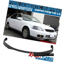 エアロパーツ Fits 99 00 Honda Civic T-R Style Front Bumper Lip Carbon Fiber Texture フィット99 00ホンダシビックT-Rスタイルフロントバンパーリップカーボンファイバーテクスチャー(2)