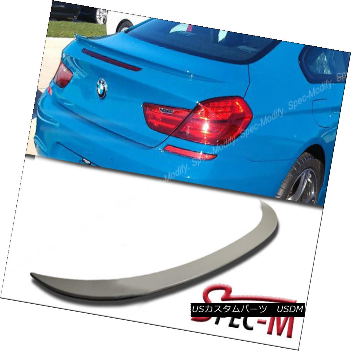 ѡ Painted M6 Look Trunk Wing Spoiler Lip For BMW F13 640i 650i M Coupe Only 2012+ ڥȤ줿M6åȥ󥯥󥰥ݥ顼åfor BMW F13 640i 650i MڤΤ2012+