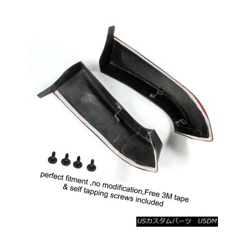 エアロパーツ Rear Splitters Flaps Cupwings Aprons Fit for Subaru Impreza WRX 2003-2005 リアスプリットフラップCupwingsエプロンはスバルインプレッサWRX 2003-2005に合う