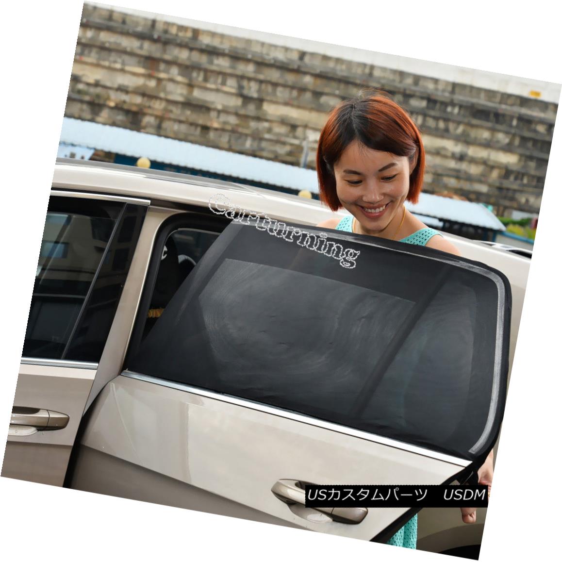 エアロパーツ 2 Peaces Auto Window Sun Shade Sock Cover UV Protector Baby Child Shield For Car 2つの部分自動車の日陰の靴下カバーUVプロテクター車のための赤ちゃんの子供の盾