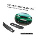 エアロパーツ Carbon Fiber Front Bumper Splitter Side Lips Fit For BMW E46 M3 Bumper 2000-2006 カーボンファイバーフロントバンパースプリッターサイドリップはBMW E46 M3バンパー2000-2006用