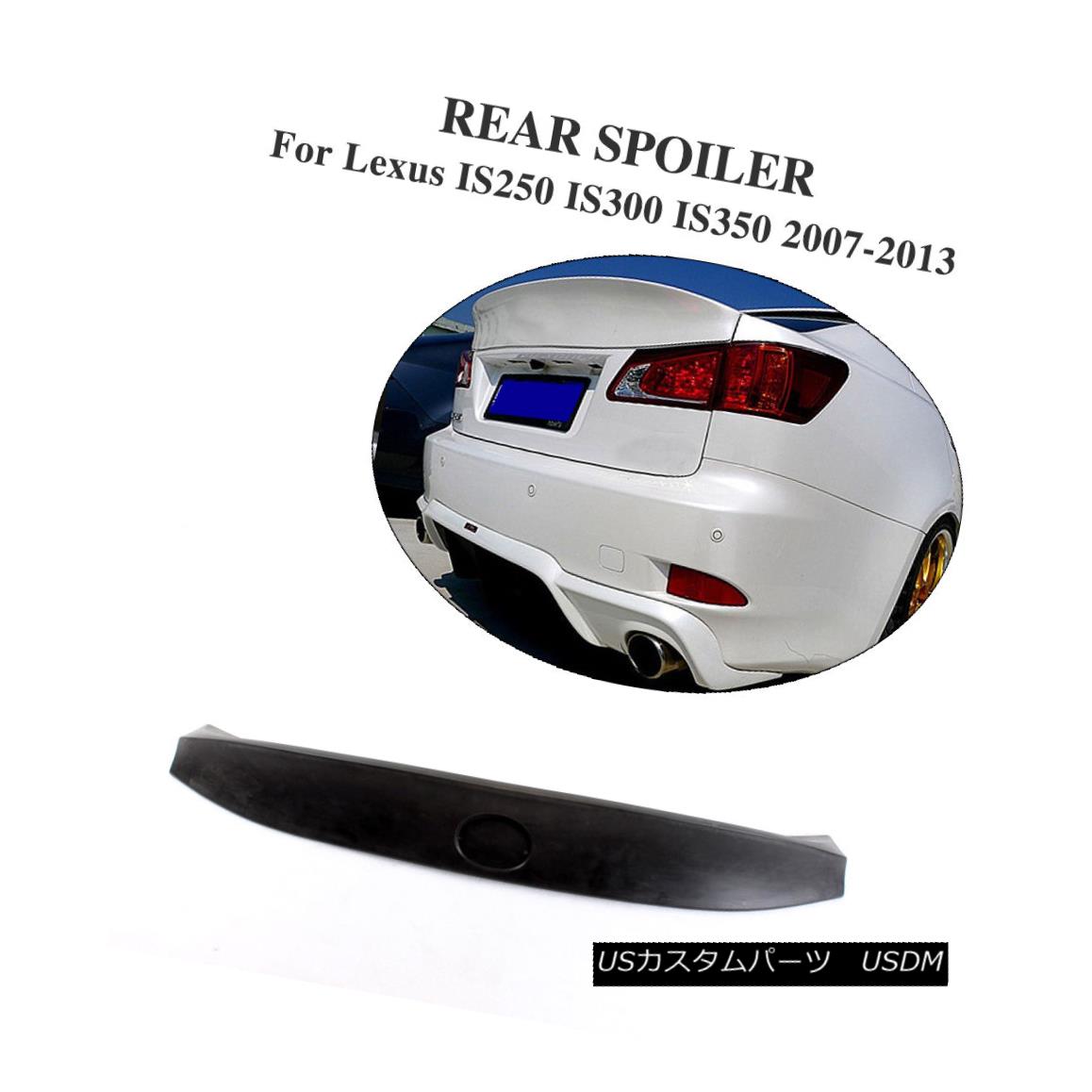 ѡ Auto Rear Spoiler Trunk Lip Wing Fit for Lexus IS300 IS350 IS250 07-13 Unpainted Lexus IS300 IS350 IS250Ѽưꥢݥ顼ȥ󥯥åץ07-13̤