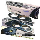 エアロパーツ Air Duct Dual Vent Fog Covers (ABS) Fit (01-06 BMW E46 M3) エアダクトデュアルベントフォグカバー（ABS）フィット（01-06 BMW E46 M3）