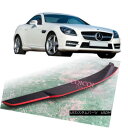 エアロパーツ Carbon Fiber +Red Line M-BENZ 12~17 R172 SLK convertible V type trunk spoiler ◎ カーボンファイバー+レッドラインM-BENZ 12?17 R172 SLKコンバーチブルVタイプトランク・スポイラー?