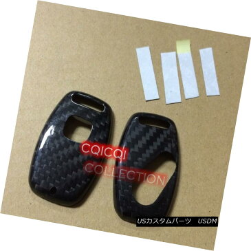 エアロパーツ Carbon Fiber Honda 06-10 Civic Key Cover ◎ 炭素繊維ホンダ06-10シビックキーカバー？