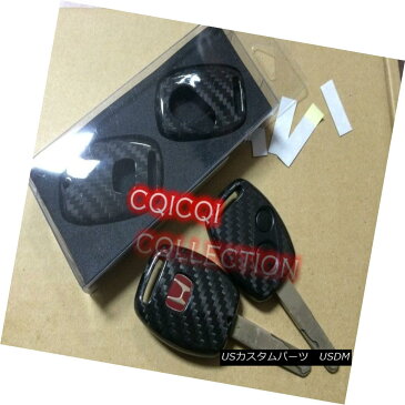 エアロパーツ Carbon Fiber Honda 06-10 Civic Key Cover ◎ 炭素繊維ホンダ06-10シビックキーカバー？