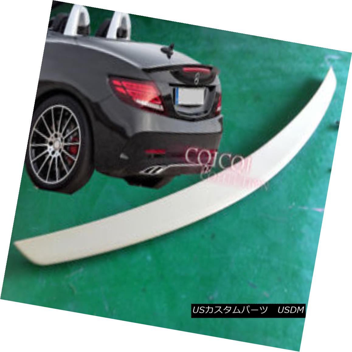 Painted M-BENZ 12~16 R172 SLK AMG type trunk spoiler color:040 Black ◎カテゴリエアロパーツ状態新品メーカー車種発送詳細送料一律 1000円（※北海道、沖縄、離島は省く）商品詳細輸入商品の為、英語表記となります。 Condition: New Brand: Mercedes-Benz Material: ABS Manufacturer Part Number: Does Not Apply UPC: Does not apply Placement on Vehicle: Rear※以下の注意事項をご理解頂いた上で、ご入札下さい※■海外輸入品の為、NC,NRでお願い致します。■フィッテングや車検対応の有無については、画像と説明文よりお客様の方にてご判断をお願いしております。■USのカスタムパーツは国内の純正パーツを取り外した後、接続コネクタが必ずしも一致するとは限らず、加工が必要な場合がございます。■商品説明文中に英語にて”保障”に関する記載があっても適応はされませんので、ご理解ください。■初期不良（到着より7日以内）のみ保証対象とします。ただし、取り付け後は、保証対象外とします。■海外倉庫から到着した製品を、再度国内で検品を行い、日本郵便または佐川急便にて発送となります。■お届けまでには、2〜3週間程頂いております。ただし、天候次第で多少遅れが発生する場合もあります。■商品落札後のお客様のご都合によるキャンセルはお断りしておりますが、商品落札金額の30％の手数料をいただいた場合のみお受けいたします。■他にもUSパーツを多数出品させて頂いておりますので、ご覧頂けたらと思います。■USパーツの輸入代行も行っておりますので、ショップに掲載されていない商品でもお探しする事が可能です!!お気軽にお問い合わせ下さい。&nbsp;