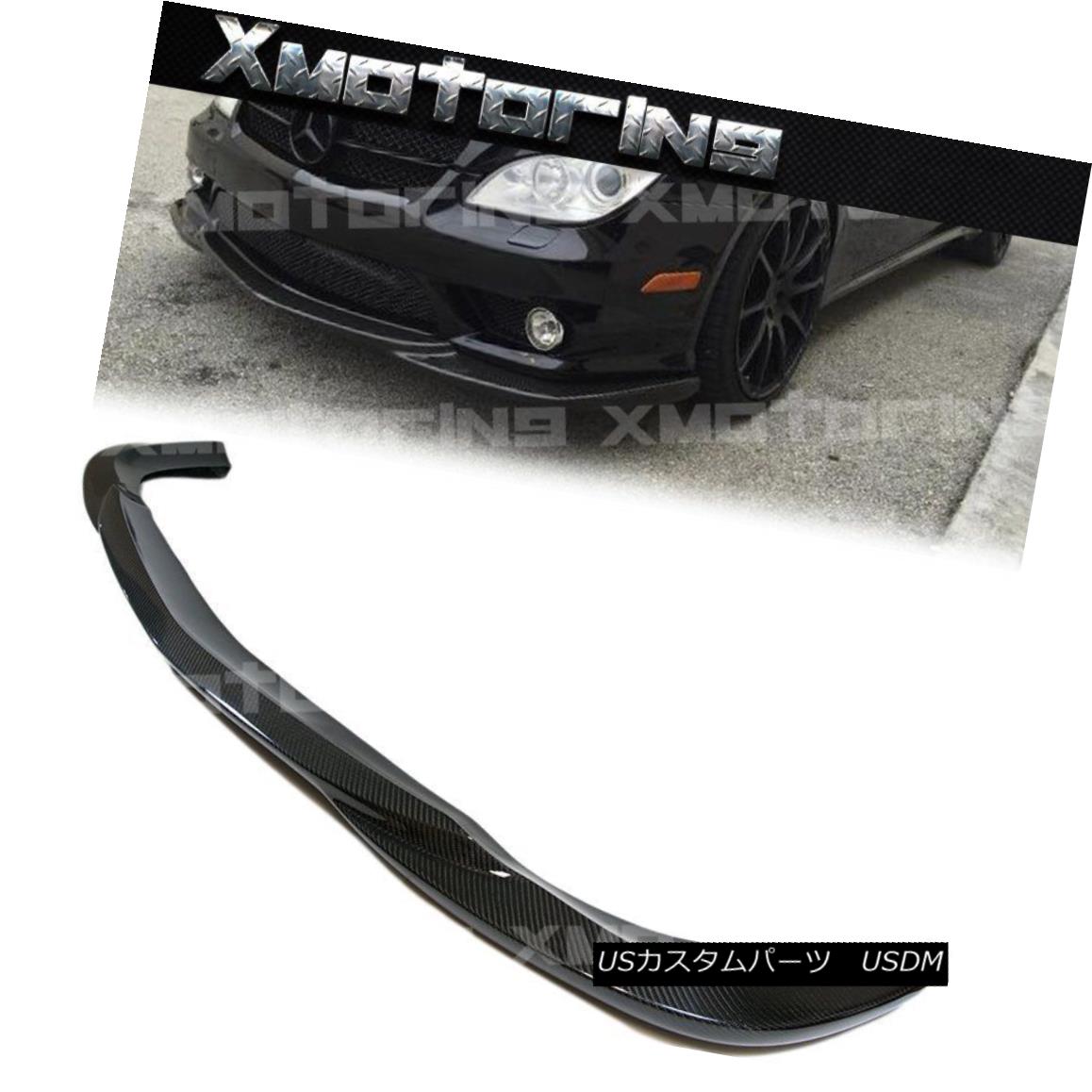 エアロパーツ Carbon Fiber GodHand Front Add Lip For BENZ W219 06-10 CLS55 CLS63 AMG Bumper 炭素繊維GodHandフロントは ベンズW219のためのリップを追加する06-10 CLS55 CLS63 AMGバンパー