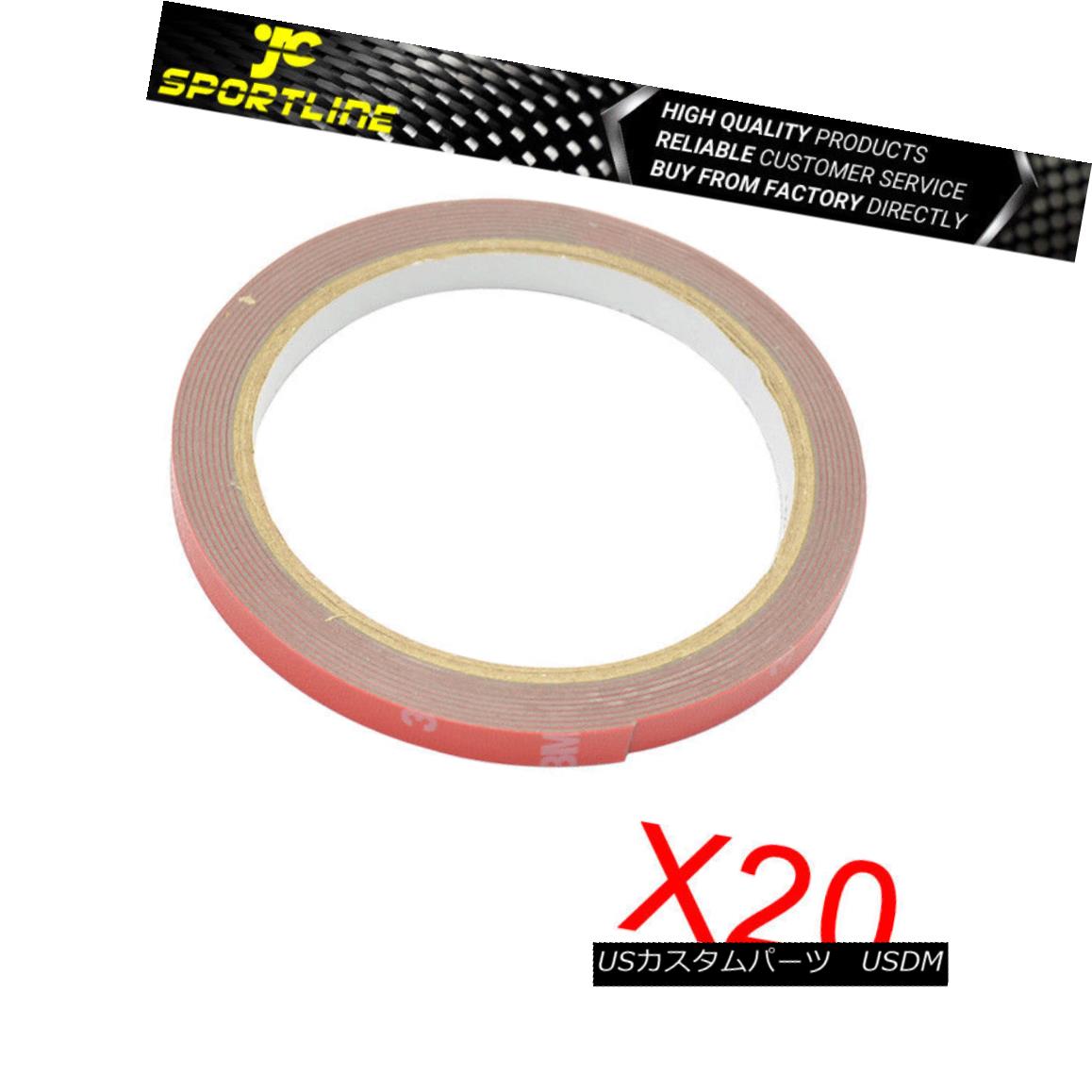 エアロパーツ 3M Double Sided Tape Strong Stickiness ACRYLIC FOAM For Car Auto Truck x20 Roll 3M両面テープ強粘着性アクリルフォーム自動車オートトラックx20ロール用