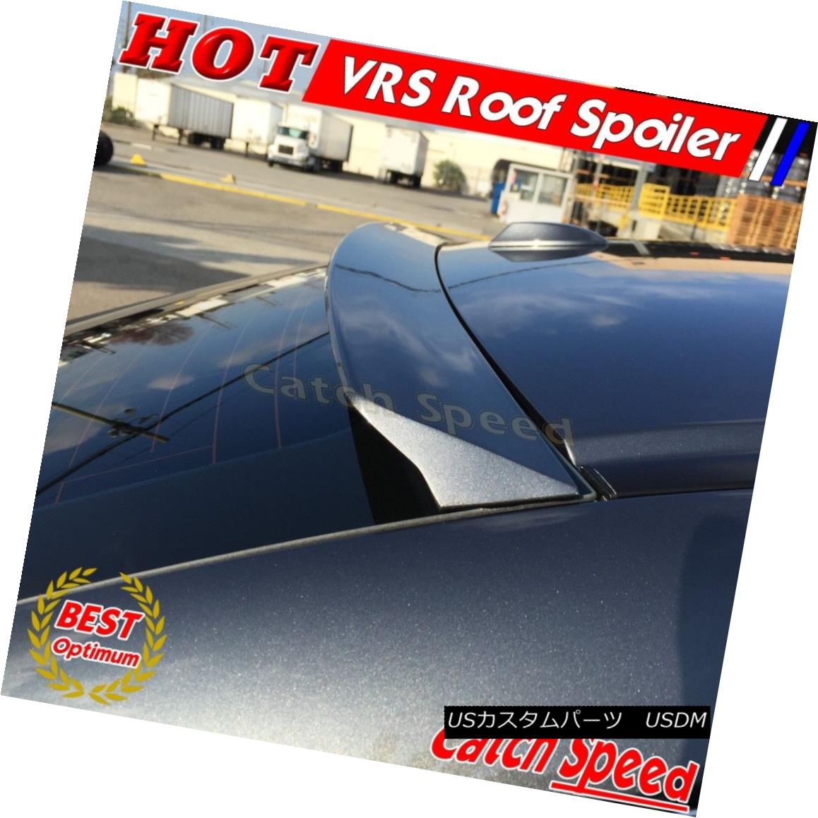 エアロパーツ Painted VRS Type Rear Roof Spoiler Wing For Infiniti G37 V36 Sedan 2011-2015 インフィニティG37 V36セダン2011年-2015用VRSタイプのリアルーフスポイラーウイングを塗装
