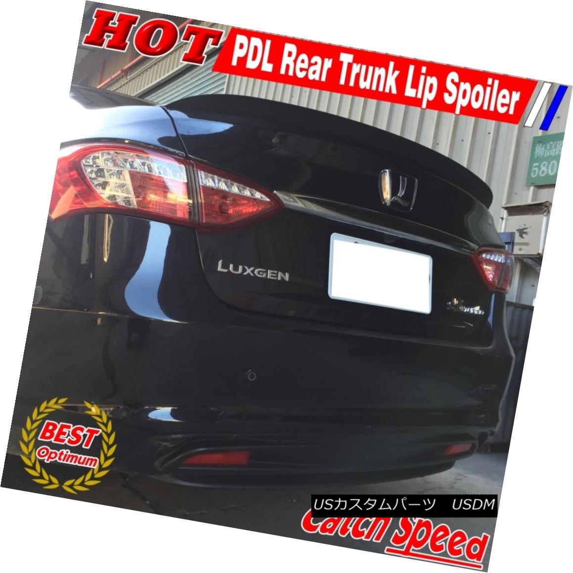 ѡ Flat Black P Type Trunk Lip Spoiler Wing For Mazda RX8 RX-8 Cou...
