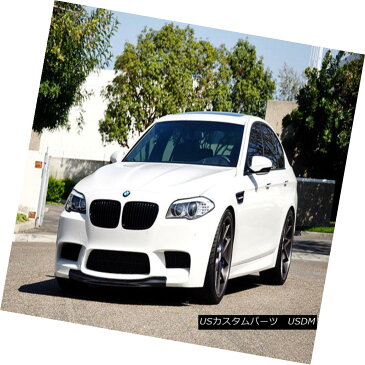 エアロパーツ Carbon Fiber For BMW 2010 F10 M5 Series RKP Style Front Spoiler Bottom Line Lip カーボンファイバーBMW 2010 F10 M5シリーズ用RKPスタイルフロントスポイラーボトムラインリップ