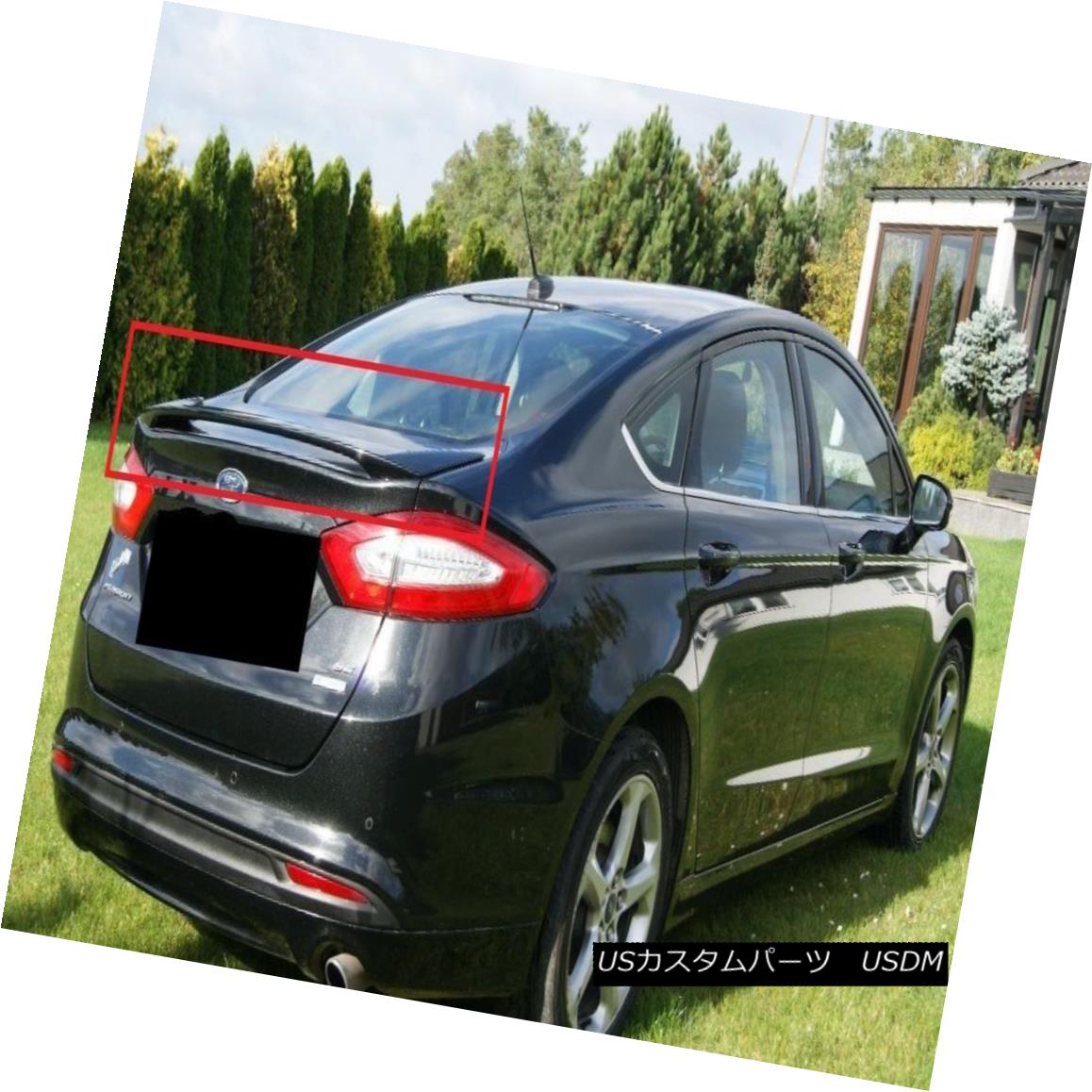 エアロパーツ FORD MONDEO 5 MK5 SALOON / SEDAN FROM 2014 REAR BOOT / TRUNK SPOILER NEW FUSION フォードモンデオ5 MK5サルーン/セダン、2014リアブーツ/トランクスポイラーNEW FUSION