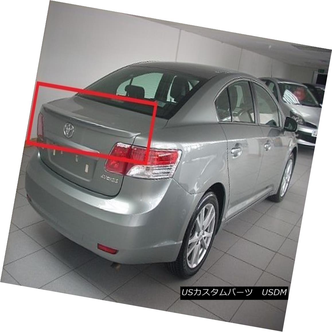 エアロパーツ TOYOTA AVENSIS SALOON / SEDAN FROM 2009 REAR BOOT TRUNK SPOILER NEW 2009年のトヨタAVENSISサロン/セダンREAR BOOT TRUNK SPOILER NEW