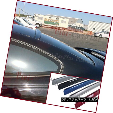 エアロパーツ Painted B Type PU Rear Roof Spoiler For 04-06 Pontiac GTO Coupe 2DR Window Lip 04-06ポンティアックGTOクーペのためのペイントされたBタイプのPUリアルーフスポイラー2DRウィンドウリップ