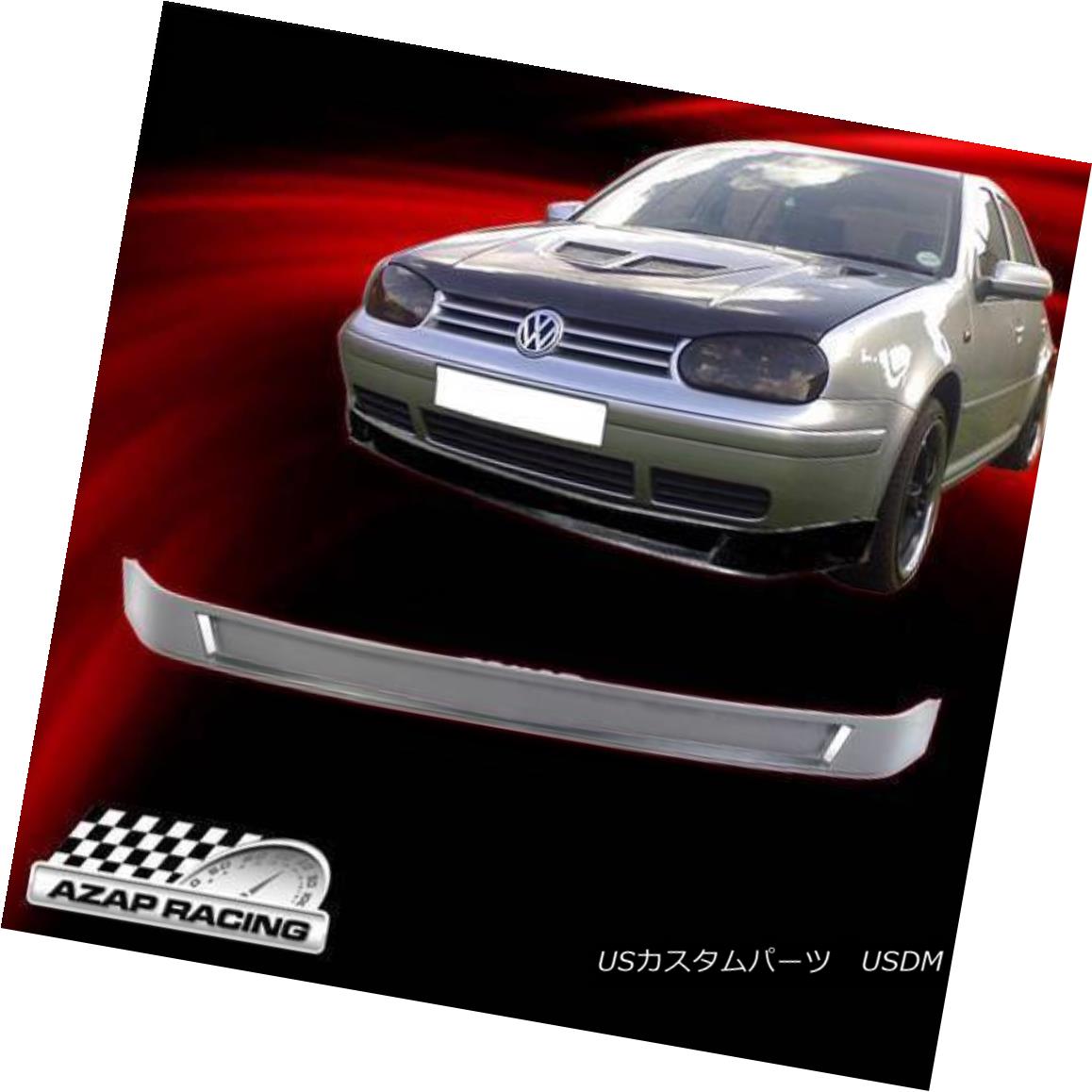 エアロパーツ 1999-2004 PU Urethane Add-On Front Bumper Lip Spoiler Fits Volkswagen Jetta 1999-2004 PUウレタンアディオンフロントバンパーリップスポイラー、フォルクスワーゲンジェッタに適合