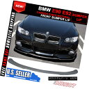 エアロパーツ For 06-13 BMW E90 E92 Front Bumper Lip Custom H Style - Carbon Fiber CF 06-13 BMW E90 E92フロントバンパーリップカスタムHスタイル - カーボンファイバーCF