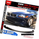 エアロパーツ For 02-05 BMW E85 Z4 Coupe Roadster DS Style Front Bumper Lip PU 02-05 BMW E85 Z4クーペロードスターDSスタイルフロントバンパーリップPU