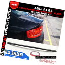 Fit For 09-12 Audi A4 B8 A Style RS Style Painted #Ly9B ABS Trunk Spoilerカテゴリエアロパーツ状態新品メーカーAudi車種A4発送詳細送料一律 1000円（※北海道、沖縄、離島は省く）商品詳細輸入商品の為、英語表記となります。 Condition: New Brand: OEMDIRECT Surface Finish: Brilliant Black (Color Code: #LY9B ) Manufacturer Part Number: OED-9-T-0488 Warranty: Yes Interchange Part Number: AbtLy9B-Brilliant-Black-Tail-Lid-Lip-Deck-Boot Additional Details: Instructions are not included Other Part Number: Oem-Style-Trunk-Spoiler-Wing-Trunk-Lip-Spoiler direct bolt on: yes Placement on Vehicle: Rear UPC: 848524036408※以下の注意事項をご理解頂いた上で、ご入札下さい※■海外輸入品の為、NC,NRでお願い致します。■フィッテングや車検対応の有無については、画像と説明文よりお客様の方にてご判断をお願いしております。■USのカスタムパーツは国内の純正パーツを取り外した後、接続コネクタが必ずしも一致するとは限らず、加工が必要な場合がございます。■商品説明文中に英語にて”保障”に関する記載があっても適応はされませんので、ご理解ください。■初期不良（到着より7日以内）のみ保証対象とします。ただし、取り付け後は、保証対象外とします。■海外倉庫から到着した製品を、再度国内で検品を行い、日本郵便または佐川急便にて発送となります。■お届けまでには、2〜3週間程頂いております。ただし、天候次第で多少遅れが発生する場合もあります。■商品落札後のお客様のご都合によるキャンセルはお断りしておりますが、商品落札金額の30％の手数料をいただいた場合のみお受けいたします。■他にもUSパーツを多数出品させて頂いておりますので、ご覧頂けたらと思います。■USパーツの輸入代行も行っておりますので、ショップに掲載されていない商品でもお探しする事が可能です!!お気軽にお問い合わせ下さい。&nbsp;