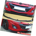 エアロパーツ MS Style Front Lip (Urethane) Fits 10-13 Mazda MazdaSpeed 3 5dr MSスタイルフロントリップ（ウレタン）フィット10-13マツダマツダスピード3 5ドル