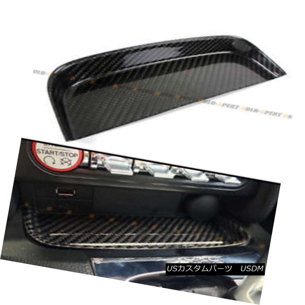 ѡ FOR 2015-2018 FORD MUSTANG S550 GT V6 REAL CARBON FIBER CHANGE COIN TRAY BOX 2015-2018 FORD MUSTANG S550 GT V6ꥢ륫ܥեС󥸥ȥ쥤ܥå