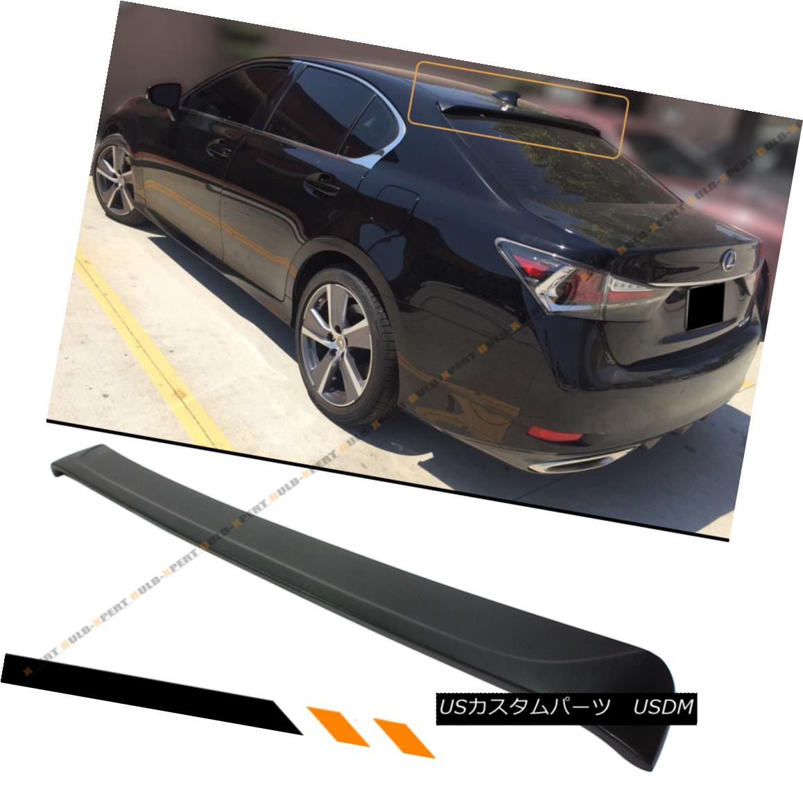 エアロパーツ FOR 2016-17 LEXUS GS200T GS350 GS450H GSF WA STYLE REAR ROOF WINDOW SPOILER WING 20..