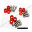 ѡ 9PC RED 8MM MANIFOLD JDM ALUMINUM CUP WASHER BOLTS KIT FOR HONDA CIVIC EG EK 9PCå8MMޥ˥ۡJDMߥ˥५åץå㡼ܥͥåȥåȡʥۥӥåEK EKѡ