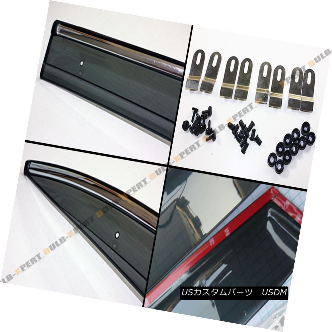 エアロパーツ FOR 2012-15 9TH GEN CIVIC FB SI SEDAN SMOKED WINDOW VISOR SHADE W/ CLIPS & TAPE セカイモンでオークションeBayの日本向け公認サービス/海外オークションサイトセカイモン（sekaimon）eBay（イーベイ）は世界最大のオークションサイトです。 テープ