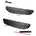 グリル For 01-05 Lexus IS300 VIP ABS Black Front Hood Grille Grill 01-05レクサスIS300 VIP ABSブラックフロントフードグリルグリル