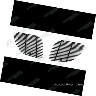 USグリル Fits 2005-2008 Pontiac G6 Main Upper Black Billet Grille Insert フィット2005-2008ポンティアックG6メインアッパーブラックビレットグリルインサート