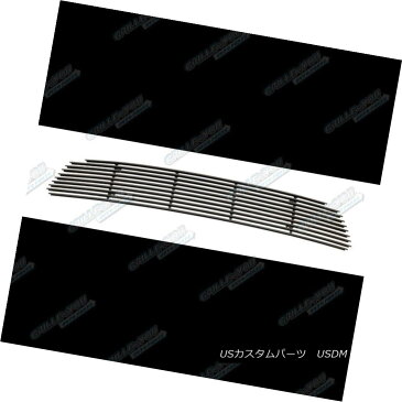 グリル Fits 2013-2015 Honda Accord Sedan Black Lower Bumper Billet Grille フィット2013年から2015年ホンダアコードセダンブラックロワーバンパービレットグリル