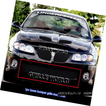 USグリル For 04-06 Pontiac GTO Black Billet Grille Insert 04-06ポンティアックGTOブラックビレットグリルインサート