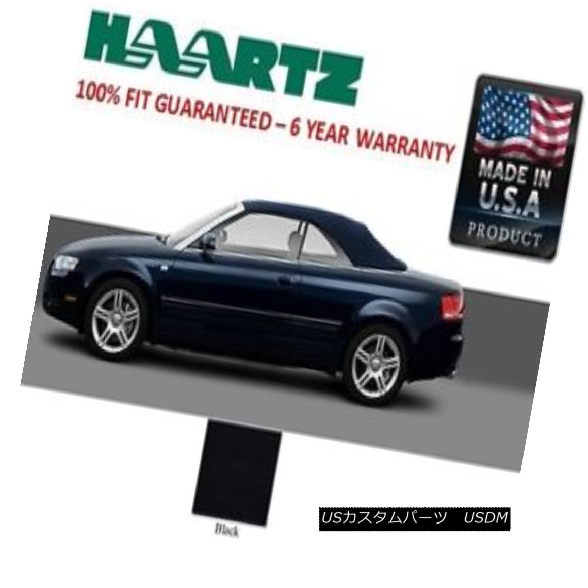 幌・ソフトトップ Audi A4 Convertible Soft Top With Heated Glass window in Black German A5 Canvas..
