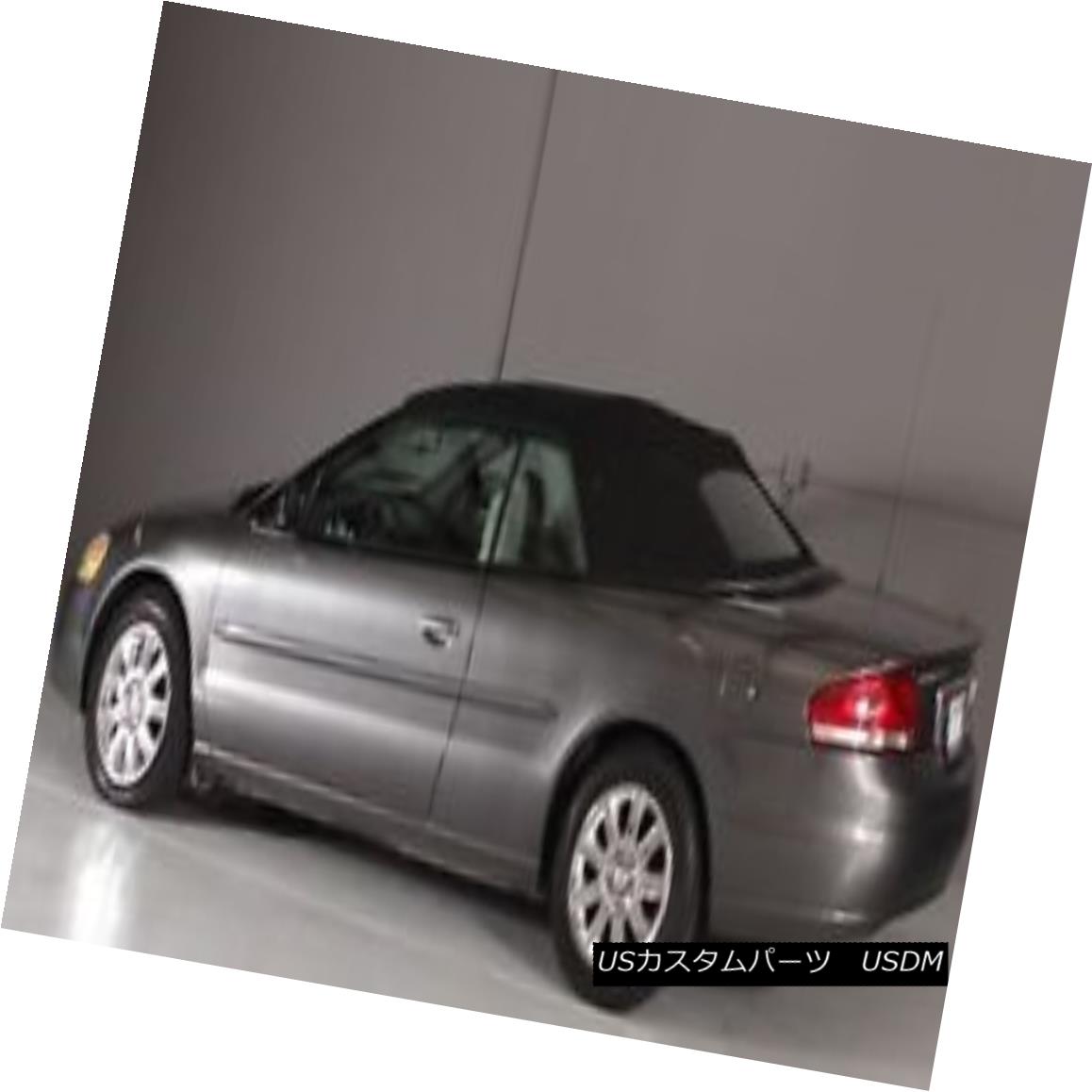 幌・ソフトトップ 1996-2000 NEW Chrysler Sebring Convertible Soft Top With Glass window Black 1996-2000 NEWクライスラー・セブリング・コンバーチブル・ソフト・トップ・ガラス・ウィンドウ付きブラック