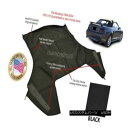 幌・ソフトトップ Ford Mustang Convertible Soft Top (Top Section Only) BLACK Sailcloth 19...
