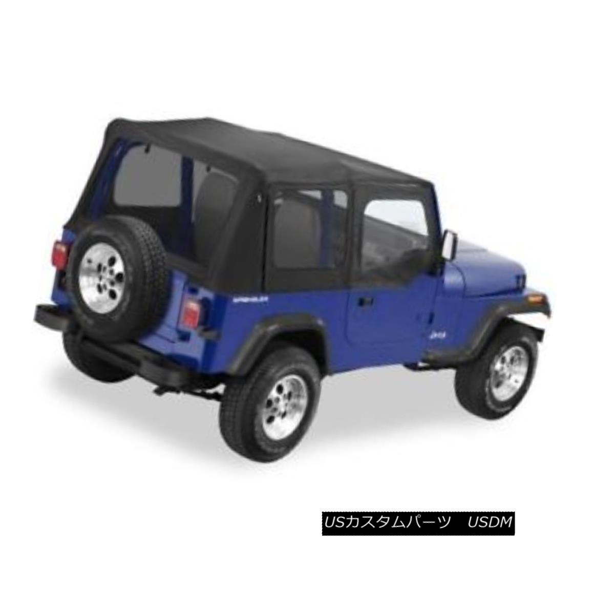 幌・ソフトトップ Pavement Ends 51132-15 Replay Soft Top Tinted Window Fits 88-95 Wrangler 舗装端51132-15リプレイソフトトップティンテッドウィンドウ88-95ラングラーに合う