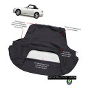 幌 ソフトトップ Fits: Honda S2000 1999-2001 Convertible Soft Top With Glass Window AP1 適合：Honda S2000 1999-2001ガラス窓AP1を備えたコンバーチブルソフトトップ