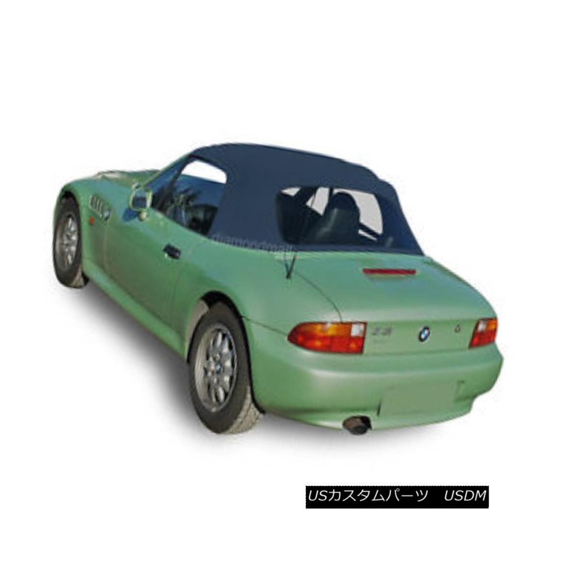幌・ソフトトップ BMW Z3 1996-2002 Convertible Soft Top Replacement &amp; Plastic Window Blue Twill BMW Z3 1996-2002コンバーチブルソフトトップ交換＆amp; プラスチック窓ブルーツイル