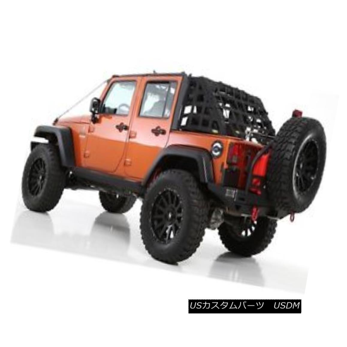 幌・ソフトトップ Smittybilt CRES2 HD Cargo Restraint for 07-17 Jeep JK Wrangler 4 Door, 581135 Smittybilt CRES2 HD 07-17ジープJK Wrangler 4 Door、581135用貨物拘束装置